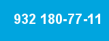 932 180-77-11 932 180-77-11